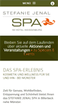 Mobile Screenshot of jenal-spa.de